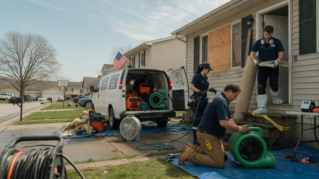 Water Damage Restoration in Banks, AR near me